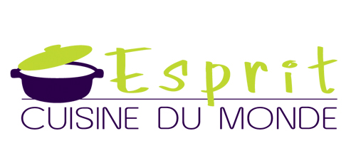 Logo Esprit Cuisine du Monde réalisé par Pantheas à Narbonne