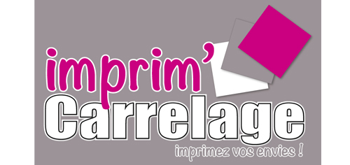 Logo Imprim Carrelage réalisé par Pantheas à Narbonne